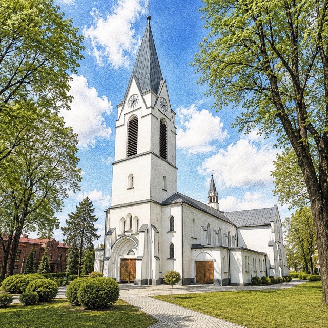 Kościół Matki Bożej Królowej Różańca Świętego w Łaziskach Górnych